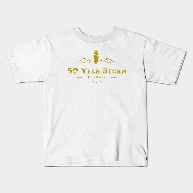 50 Year Storm Kids T-Shirt by FreedoomStudio